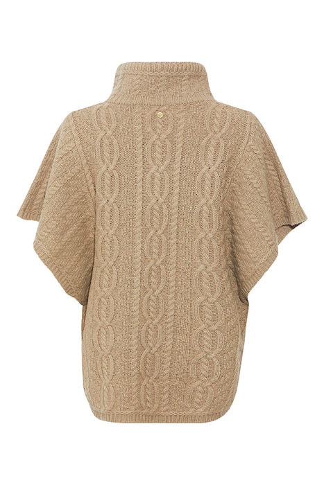 Talina knit cape