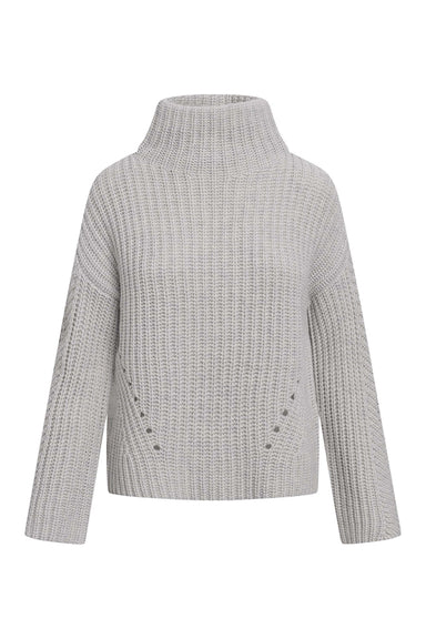 Stand-up collar pullover