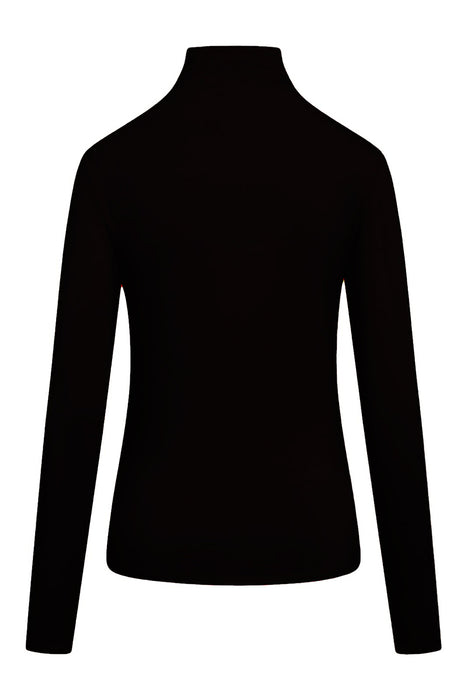 Shirt with stand-up collar