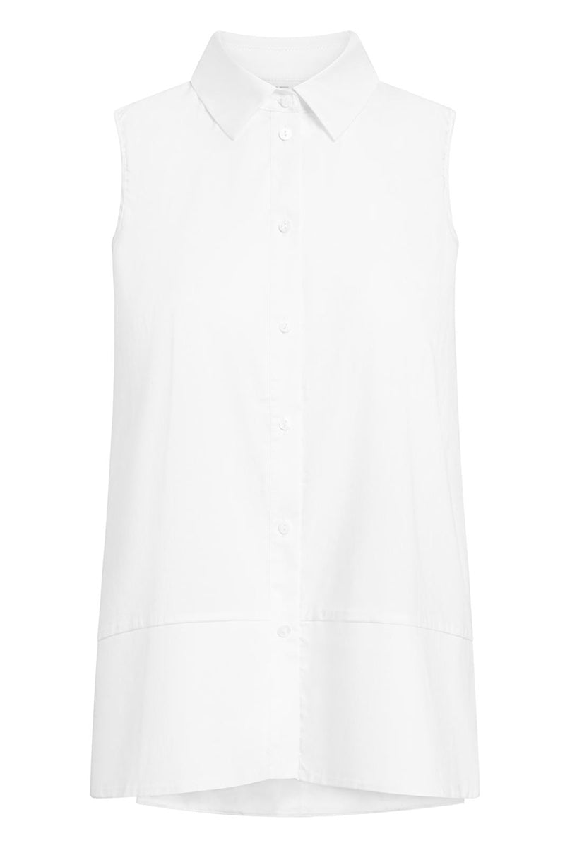 Blouse A-shape, sleeveless