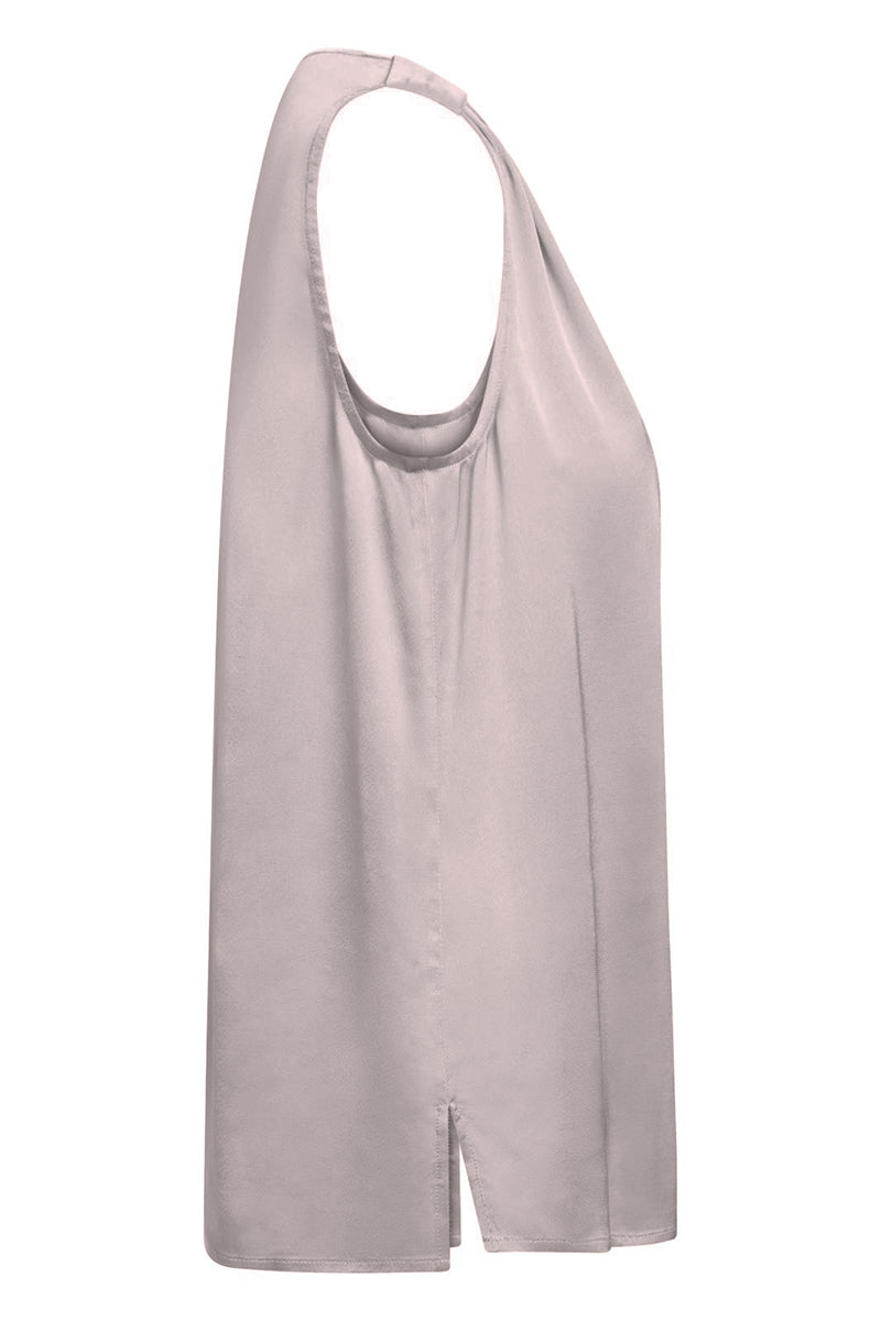 Top V-neck silk look