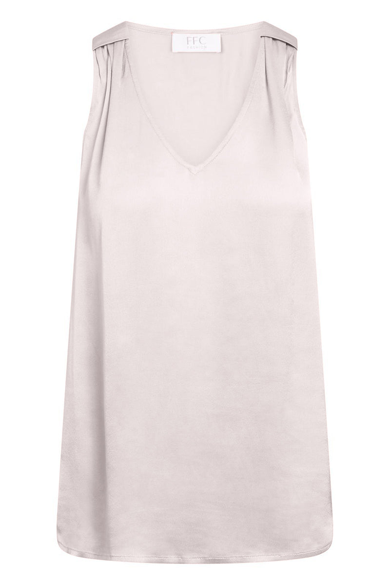 Top V-neck silk look