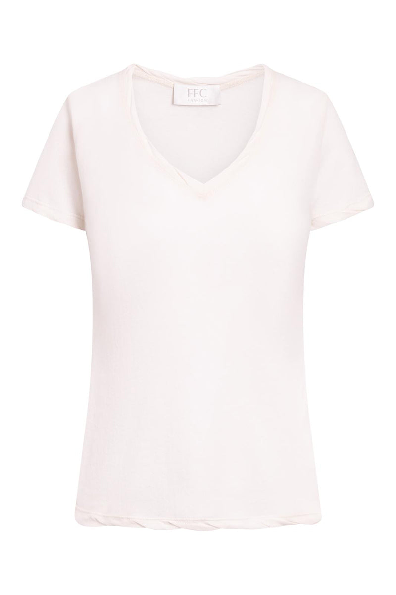 T-Shirt lounge V-neck