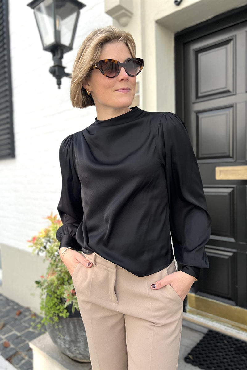 Iman Blouse, neckgather