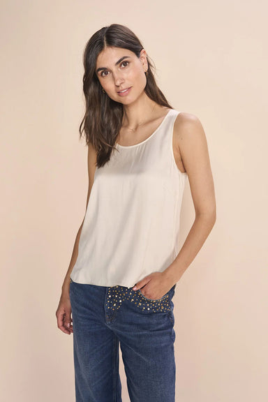 Astrid Silk Tank Top