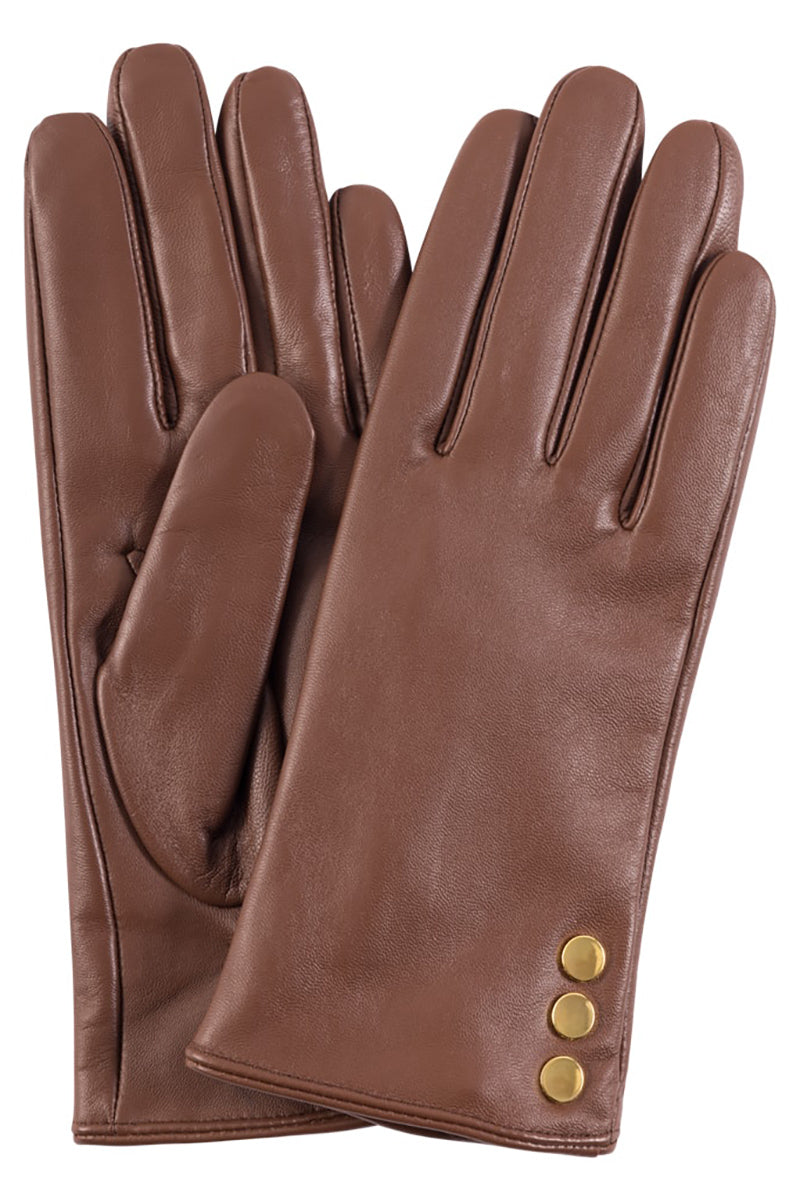 Gloves with buttons