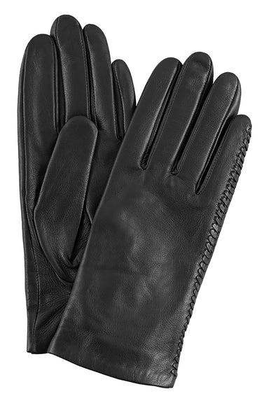 Leather gloves with the finest sewing