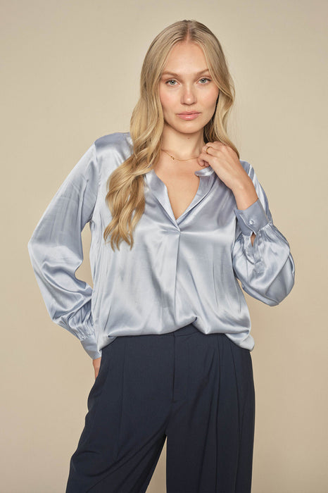 MMEnfa Satin Blouse