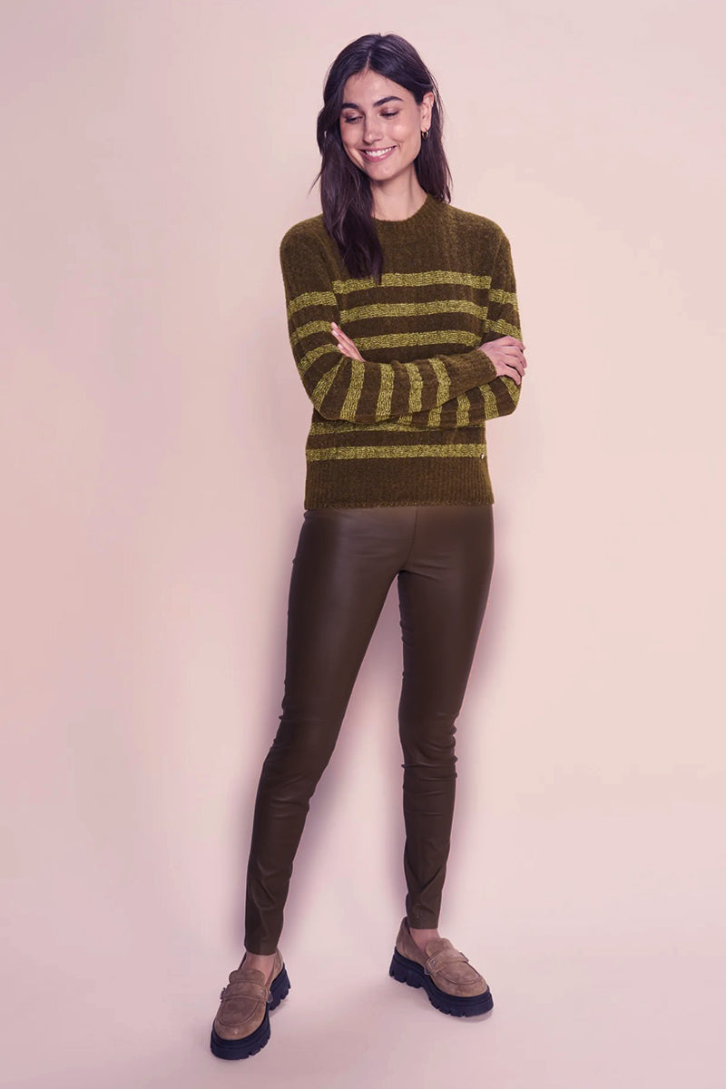 MMLucia Stretch Leather Legging