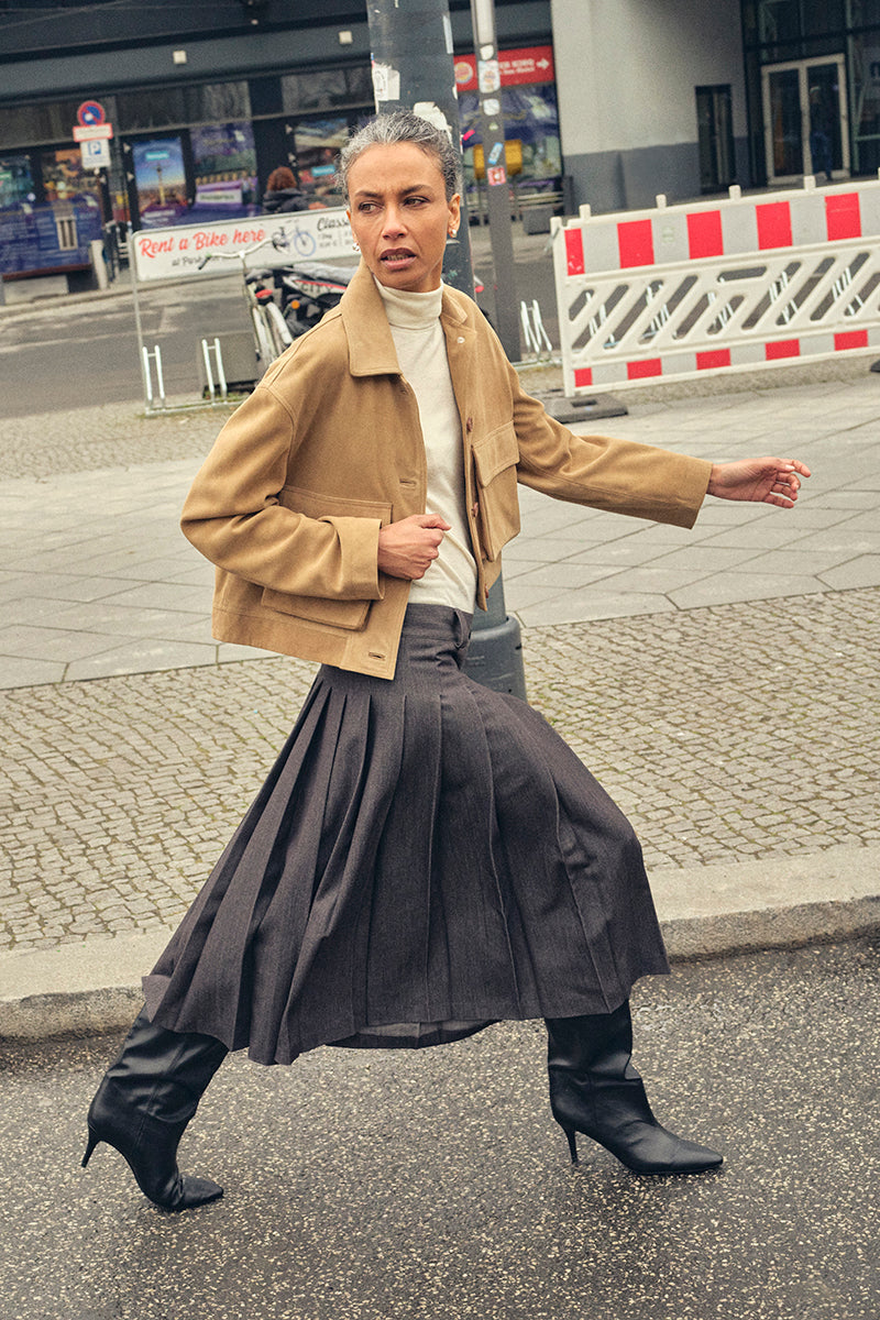 MMDorah Suede Jacket