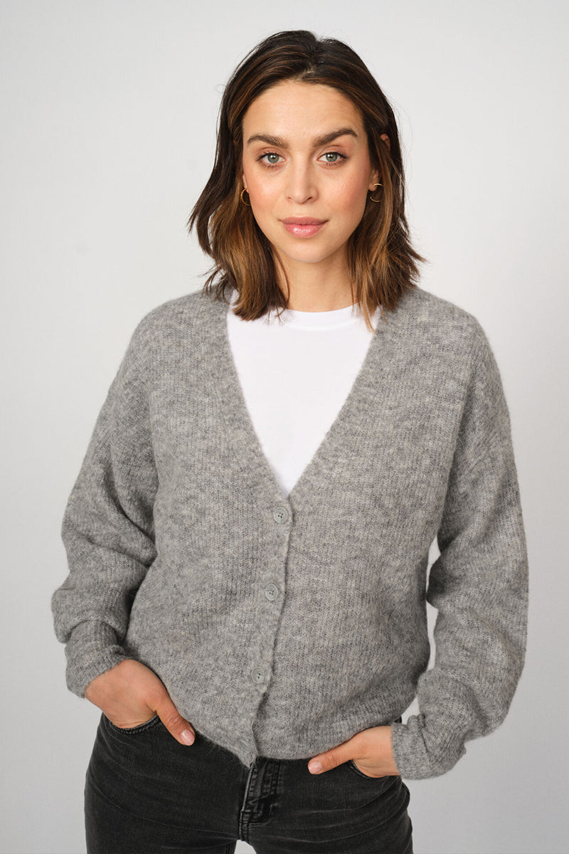 MMThora V-Neck Knit Cardigan