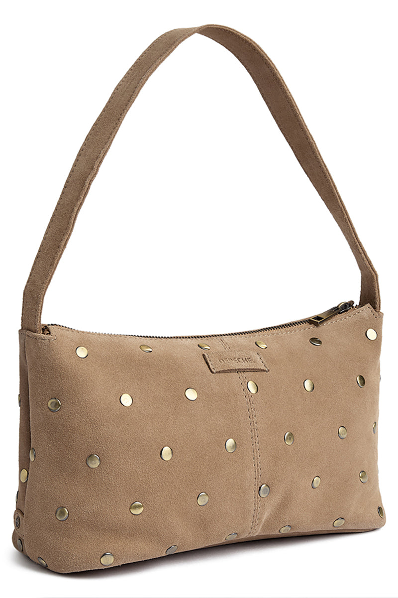 Amsterdam small suede handbag