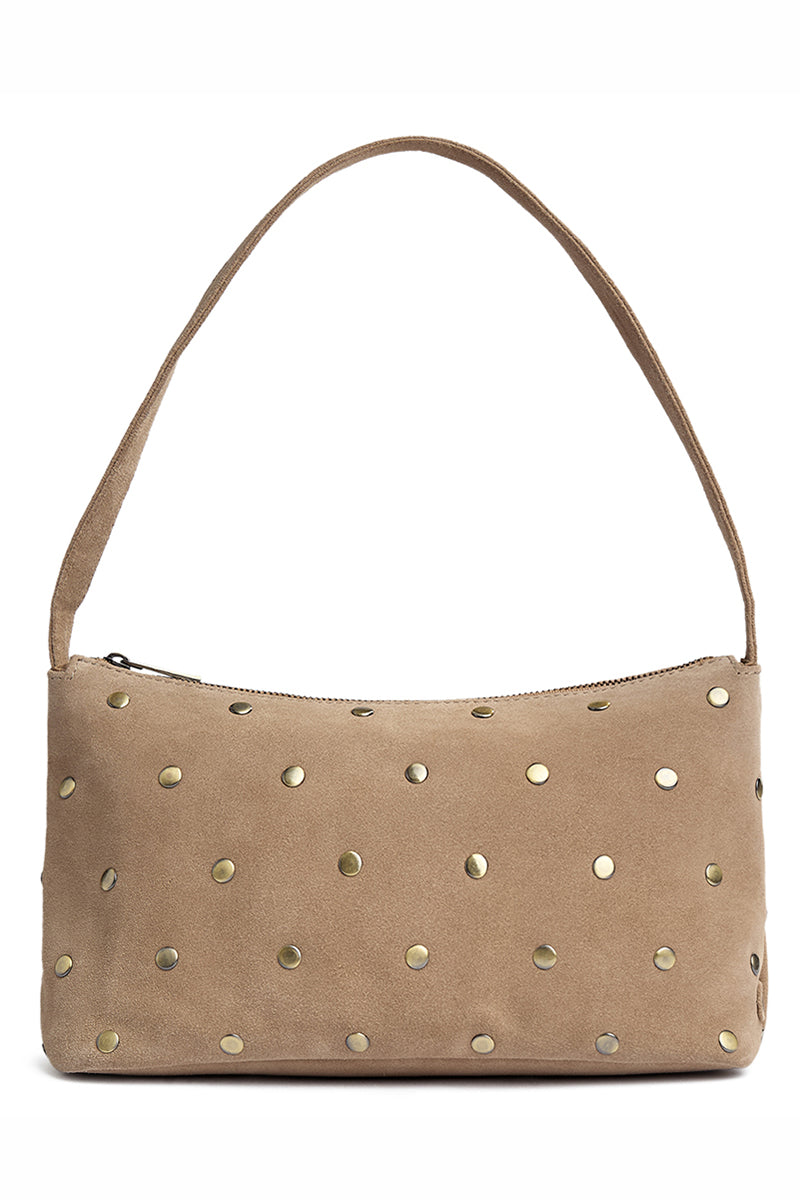 Amsterdam small suede handbag