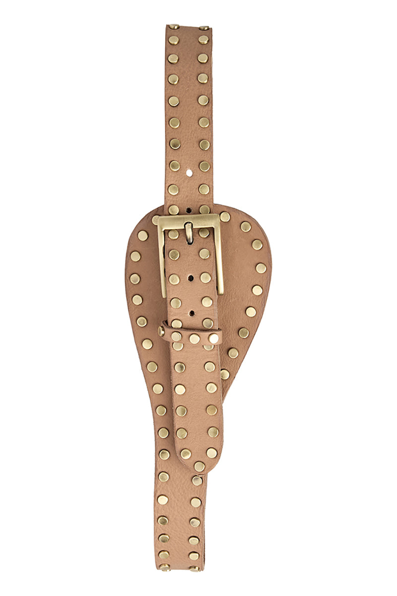 Studded waist belt