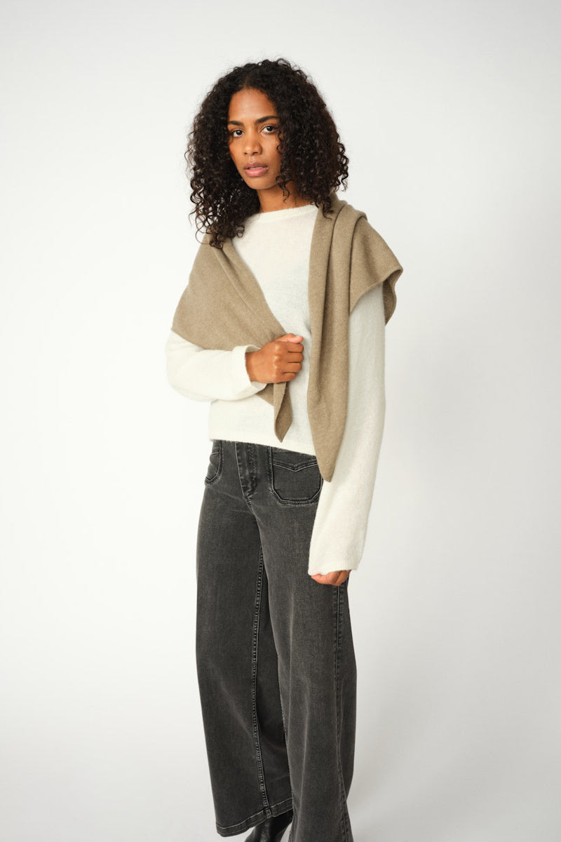 MMEnata Cashmere Knit Scarf