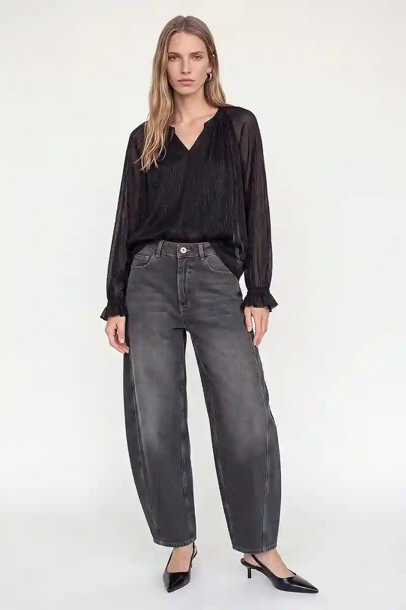 MMXimena Glam V-neck Blouse