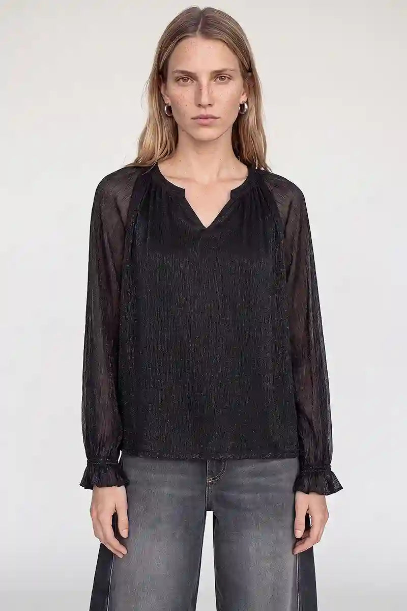 MMXimena Glam V-neck Blouse