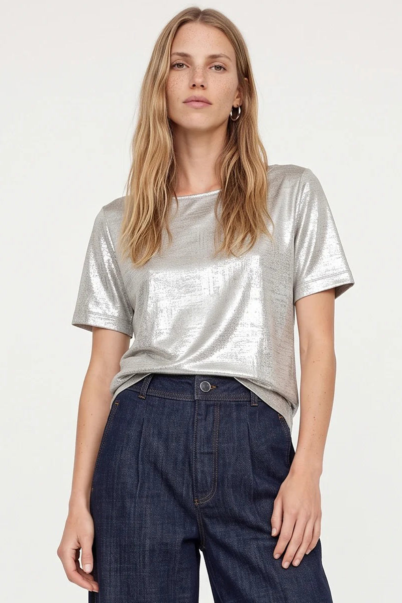 MMNiva O-SS Metallic Tee