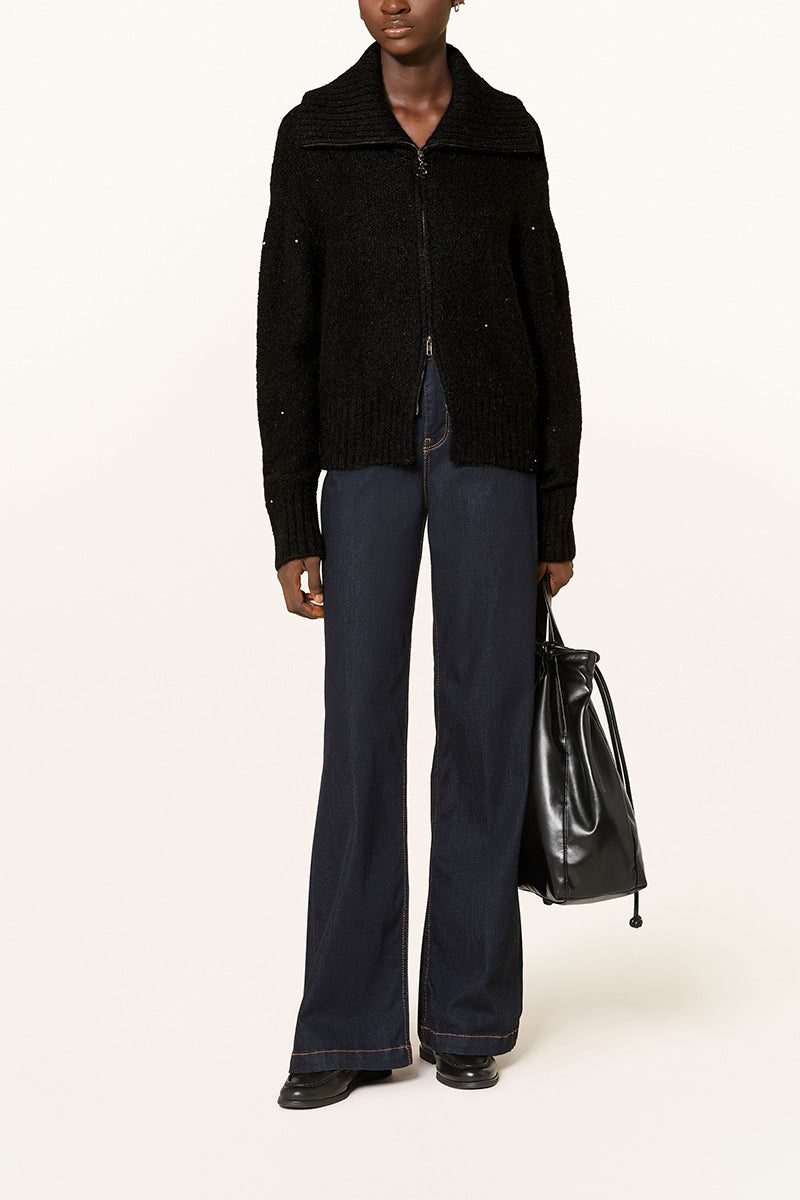 MMWelma Hulda Knit Zip Cardigan
