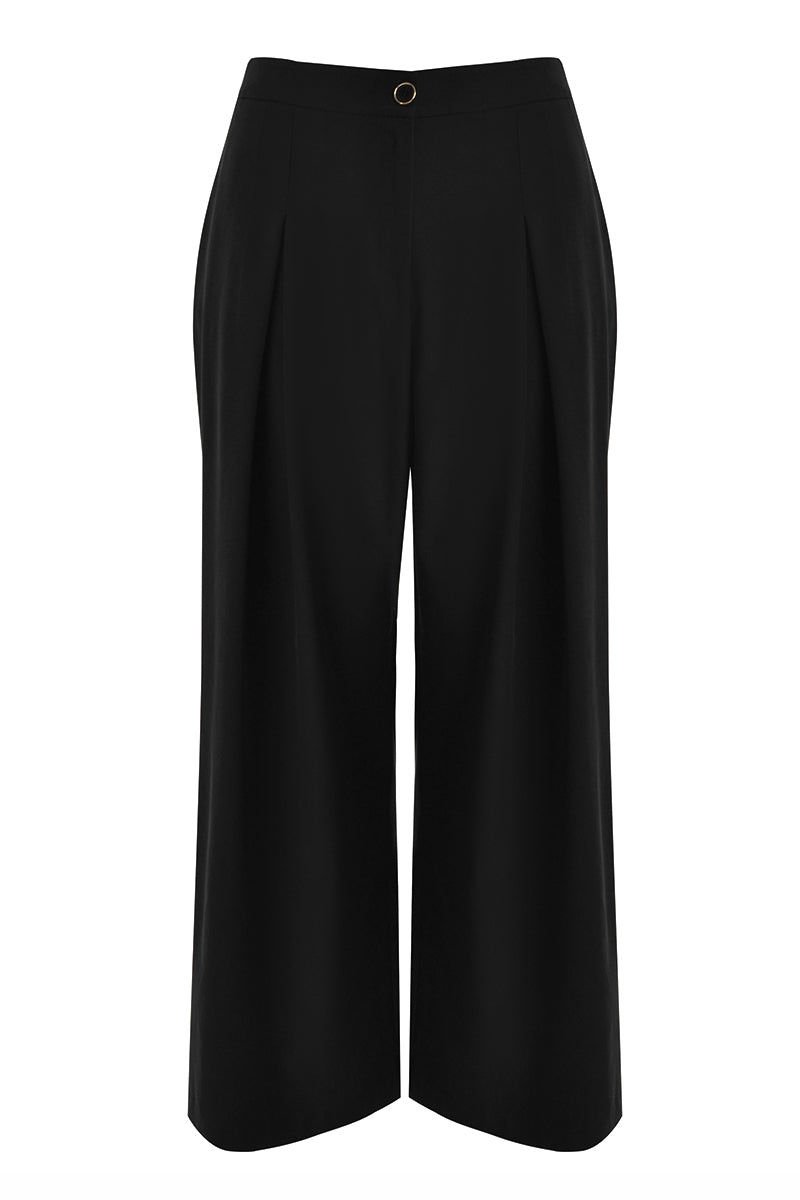 Wide leg trousers