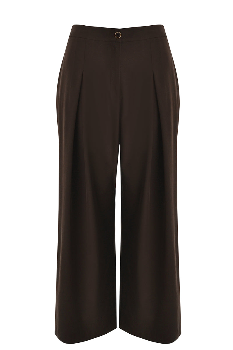 Wide leg trousers