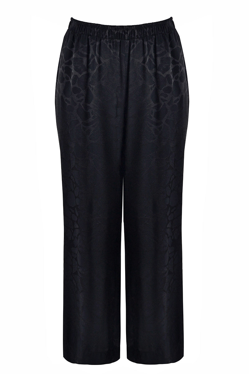 Jacquard weave pants