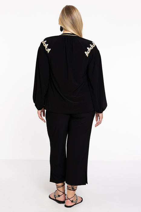 Tunic Dolce, embroidery