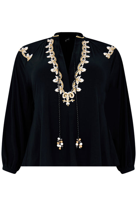 Tunic Dolce, embroidery