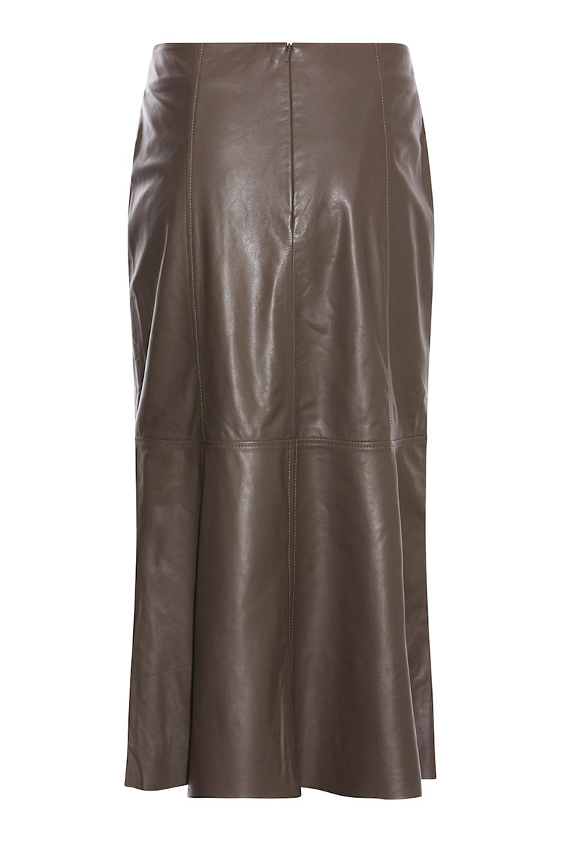 Naja leather skirt