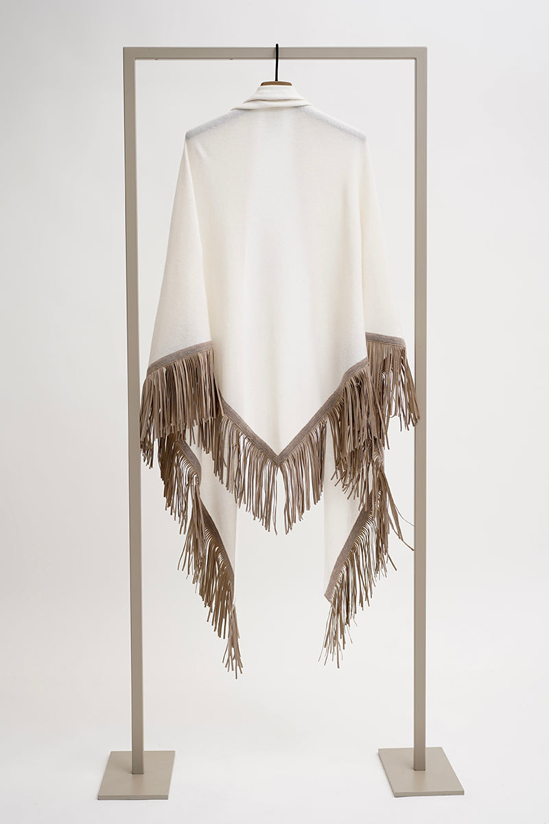 Triangle shawl by Gina Schumacher