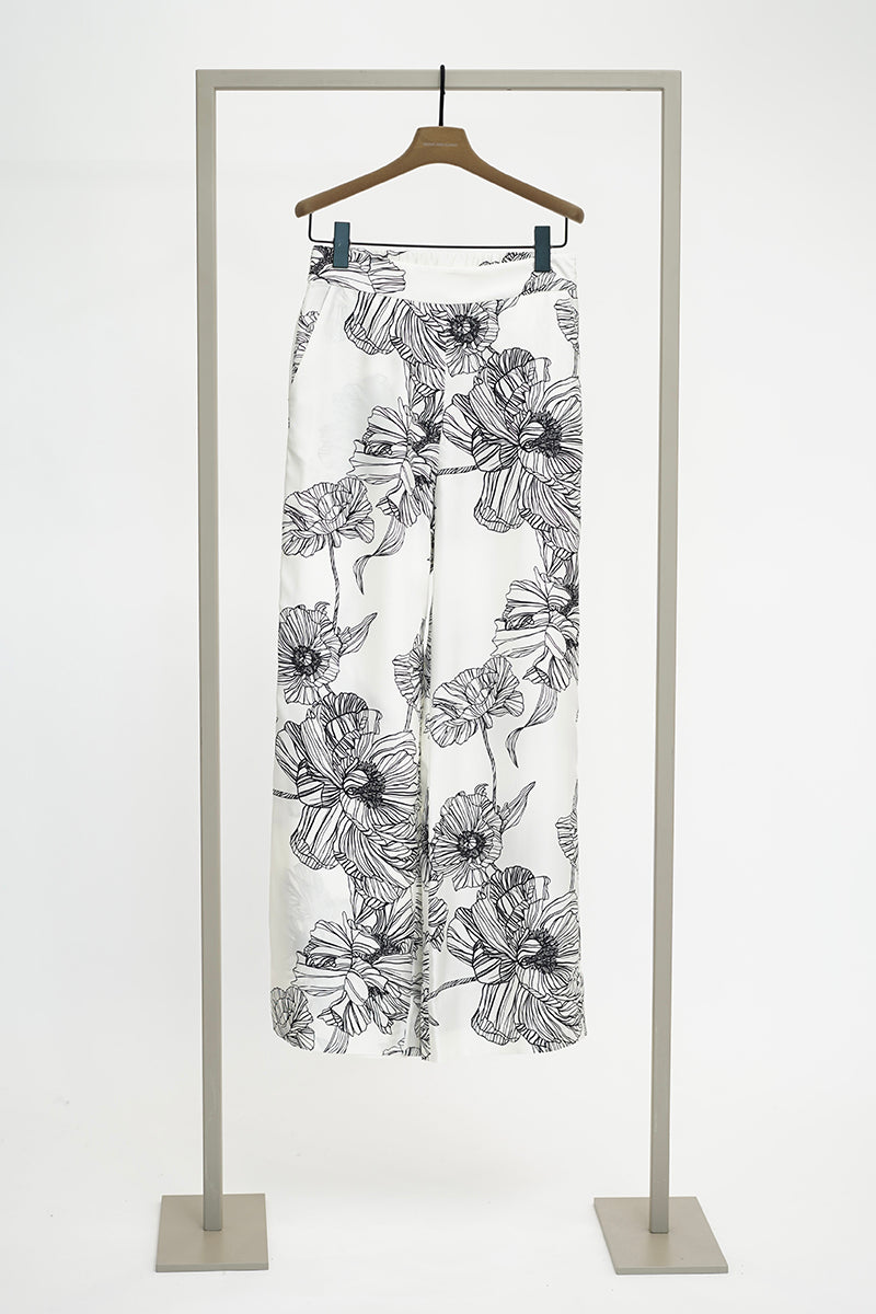 Silk pants