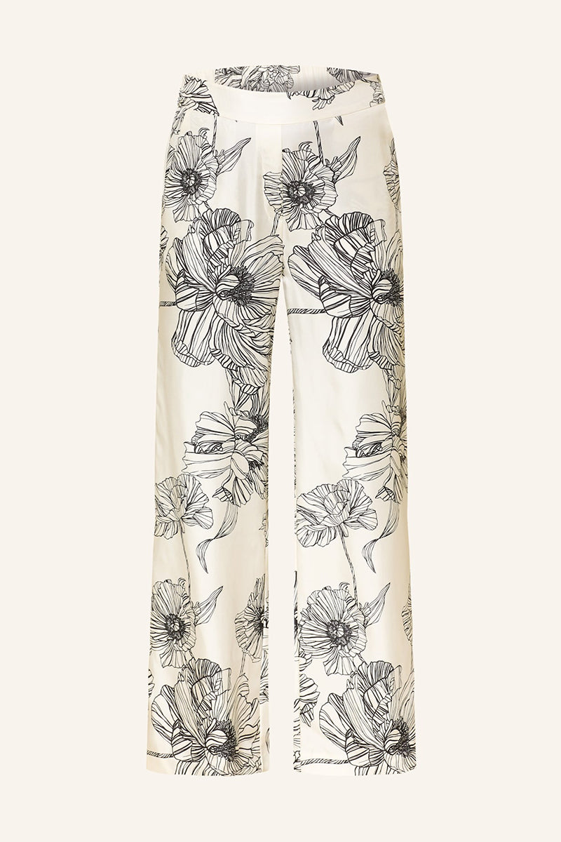 Silk pants