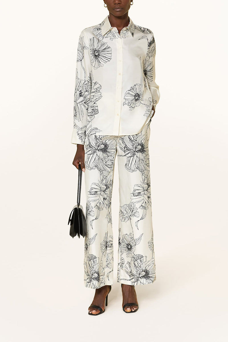 Silk pants