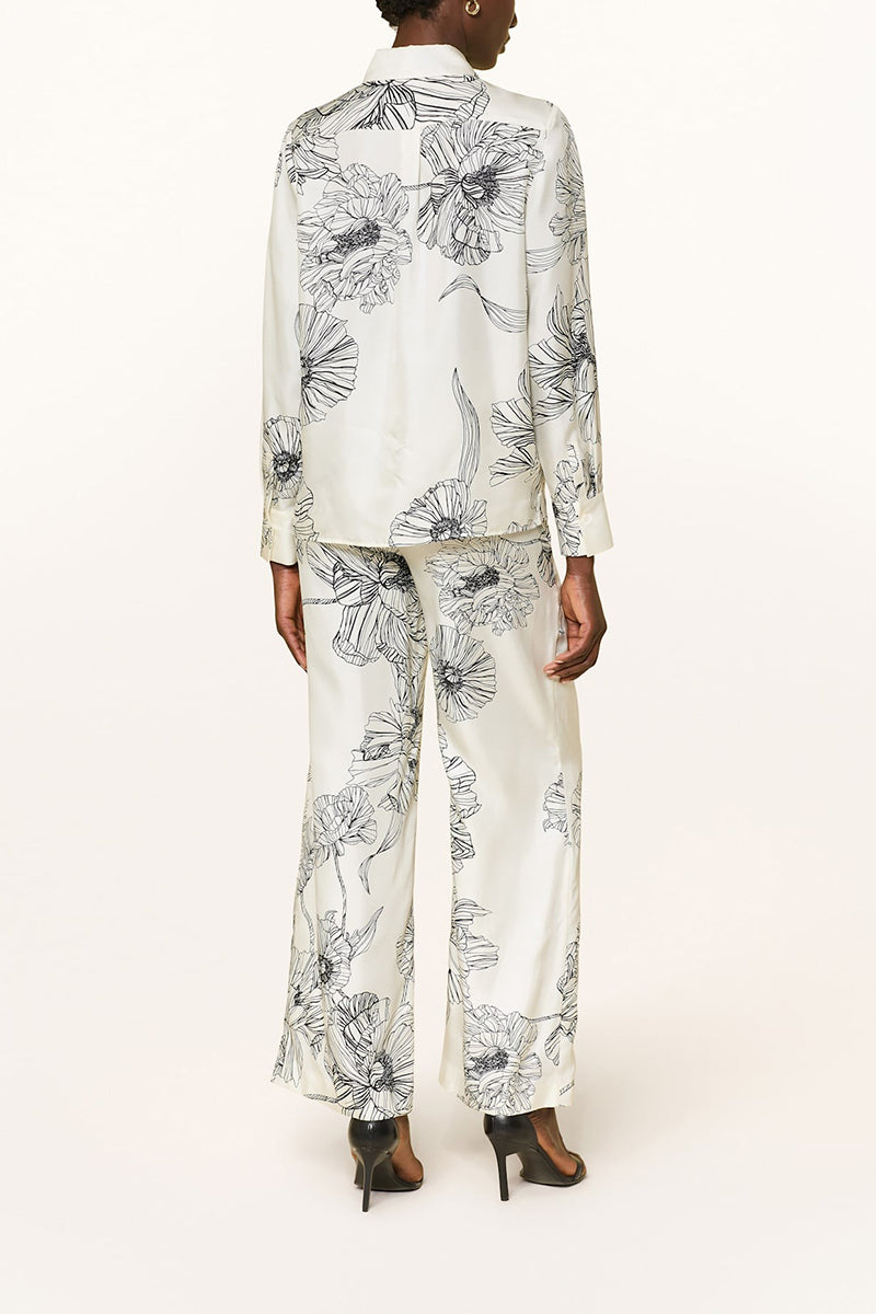Silk pants
