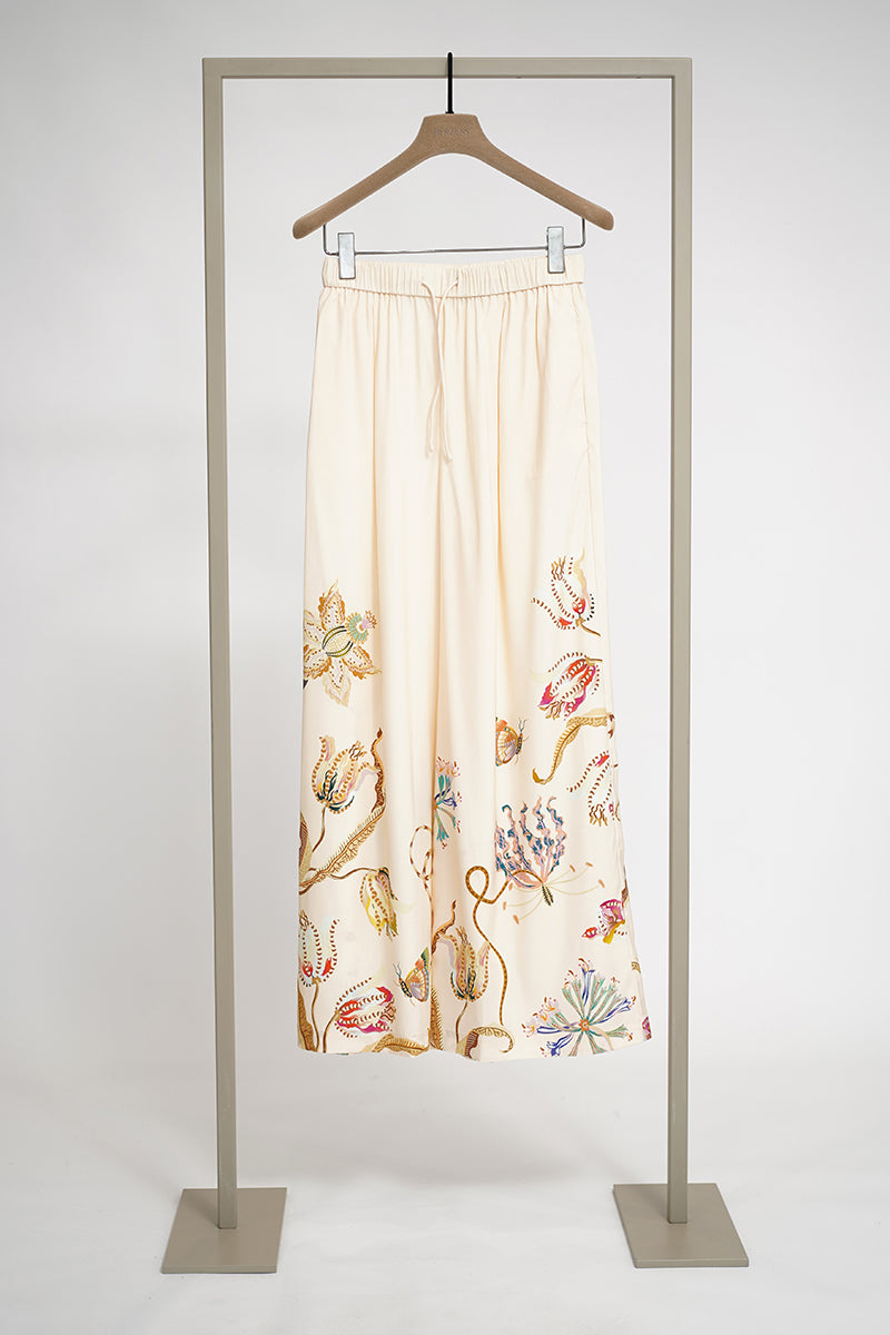 Silk pants