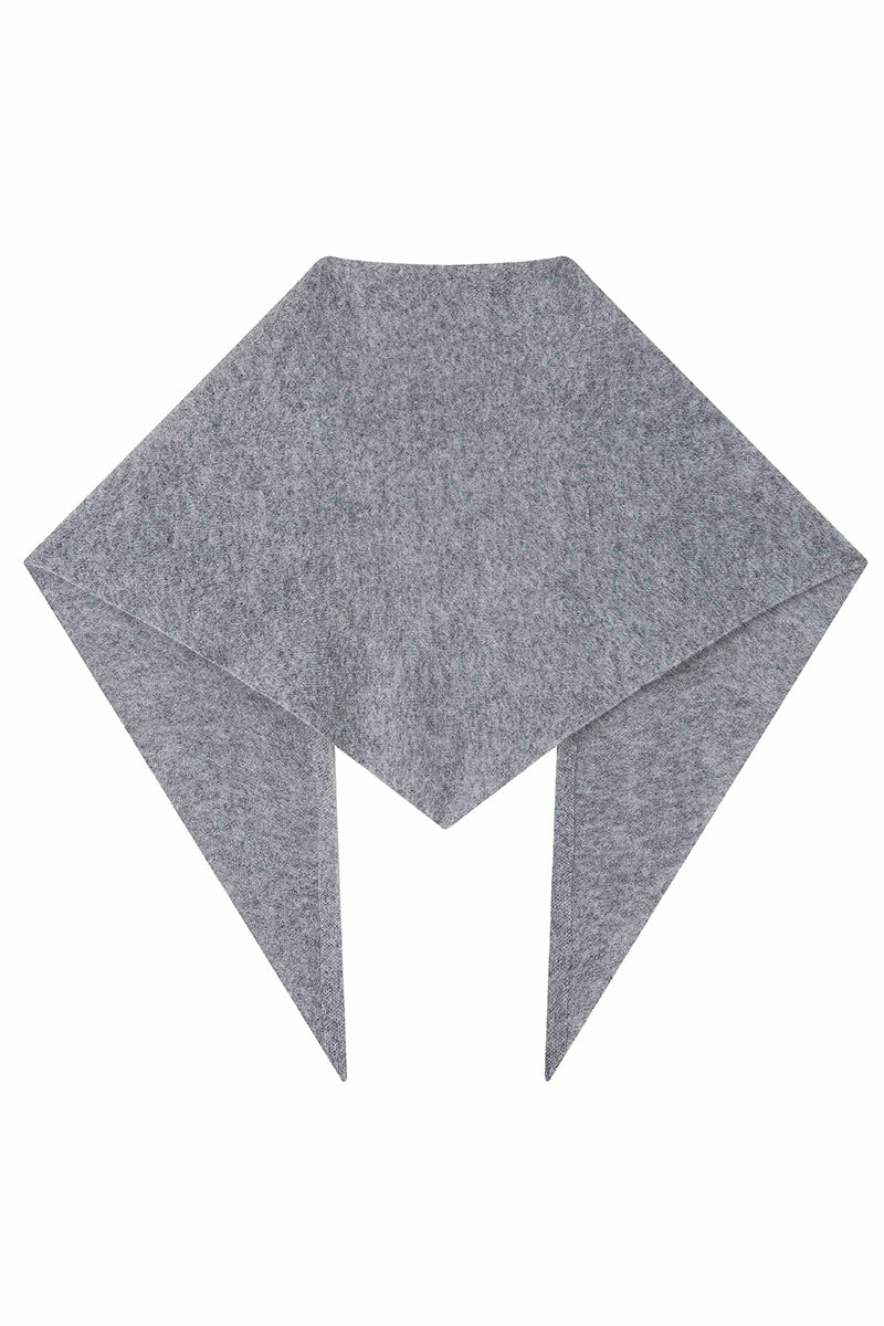 Herzens wool-cashmere triangular scarve