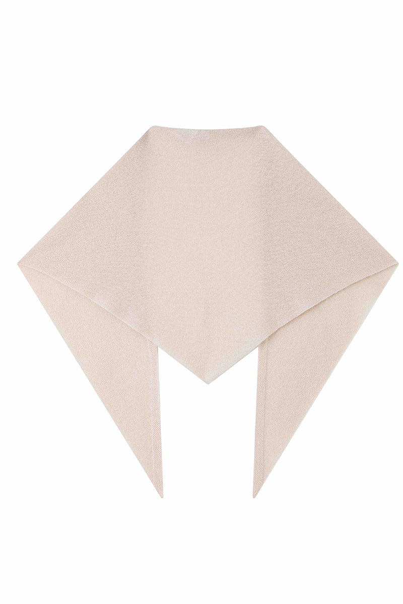 Herzens wool-cashmere triangular scarve