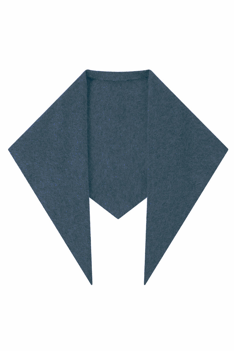 Herzens wool-cashmere triangular scarve
