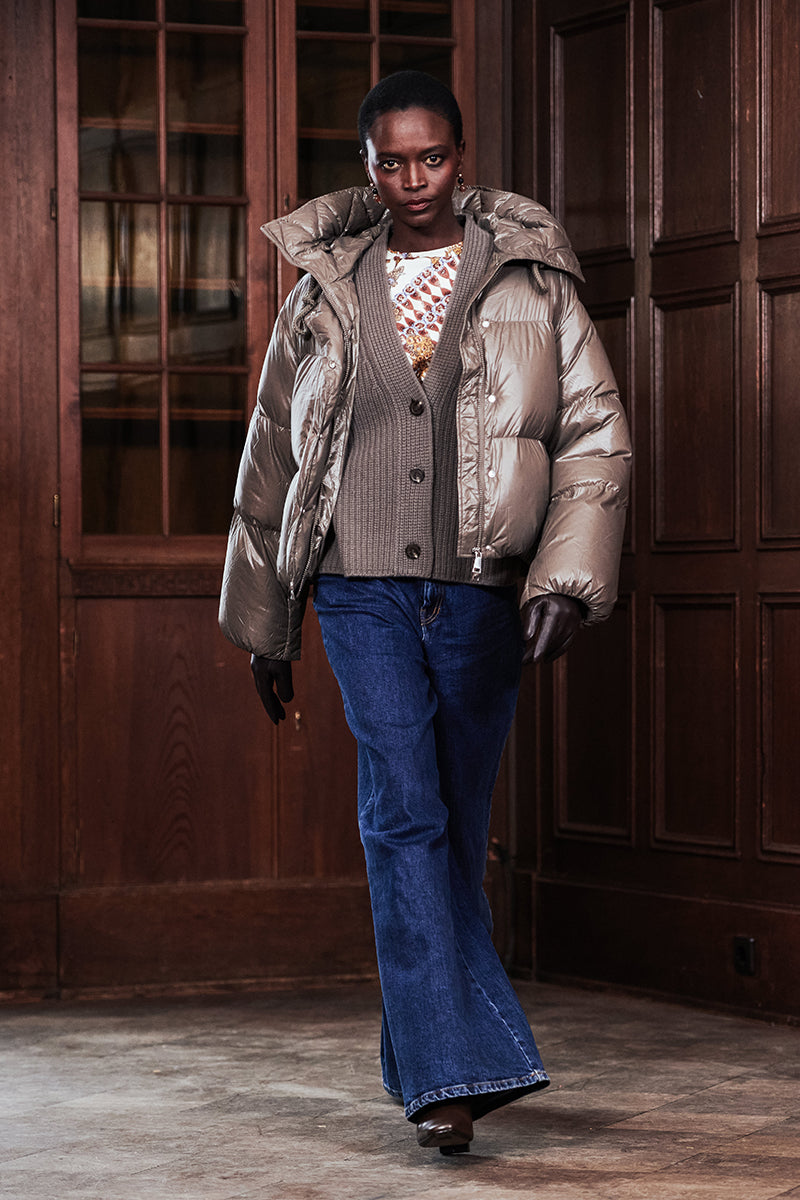 Joy short down jacket