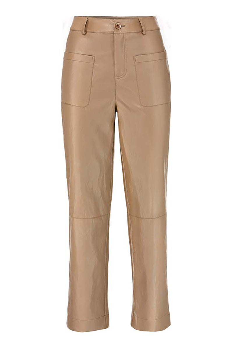 Pants in vegan leather