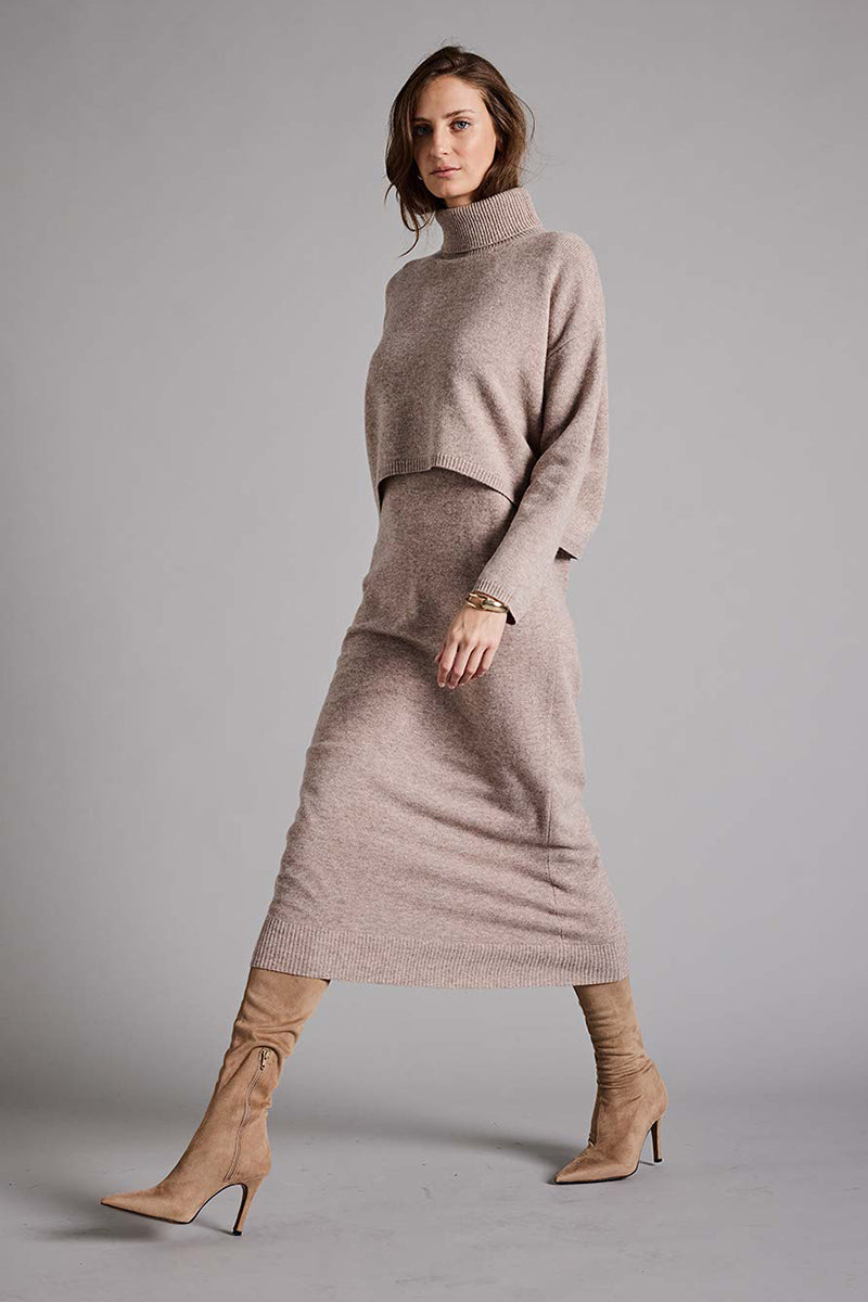 Merino turtleneck sweater