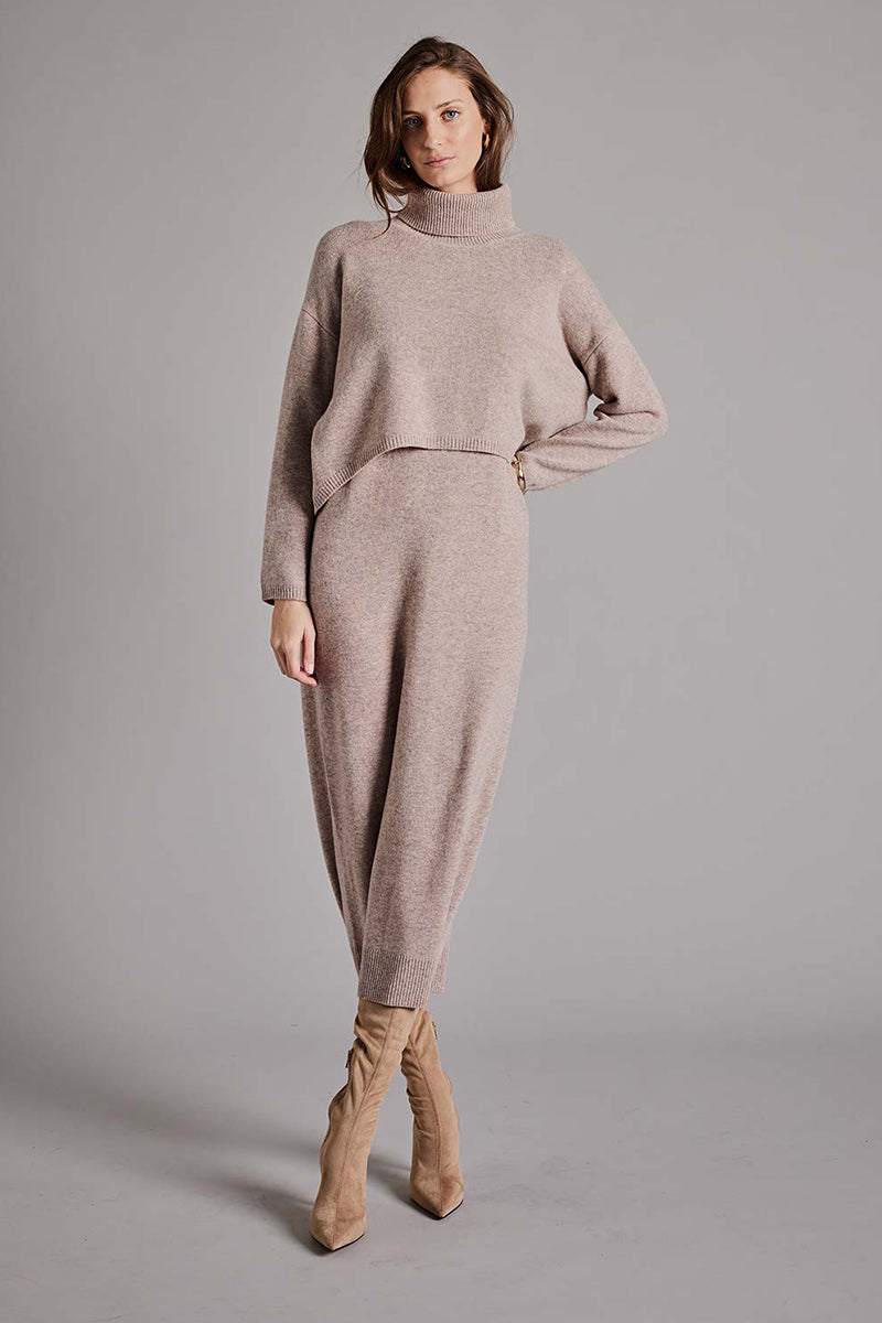 Merino turtleneck sweater