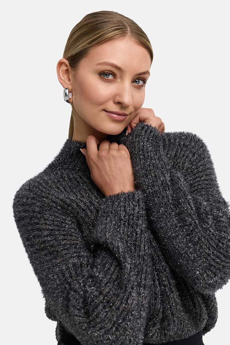 Alpaca turtleneck sweater