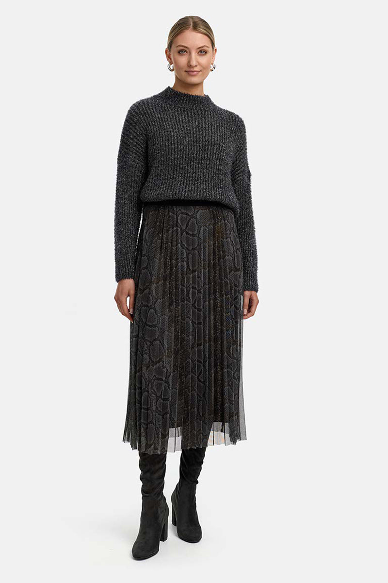 Alpaca turtleneck sweater