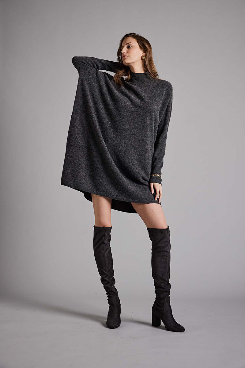 Merino knitted dress