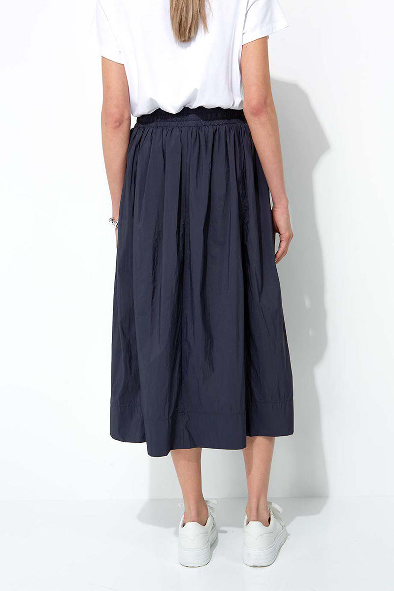Skirt in nylon taffeta