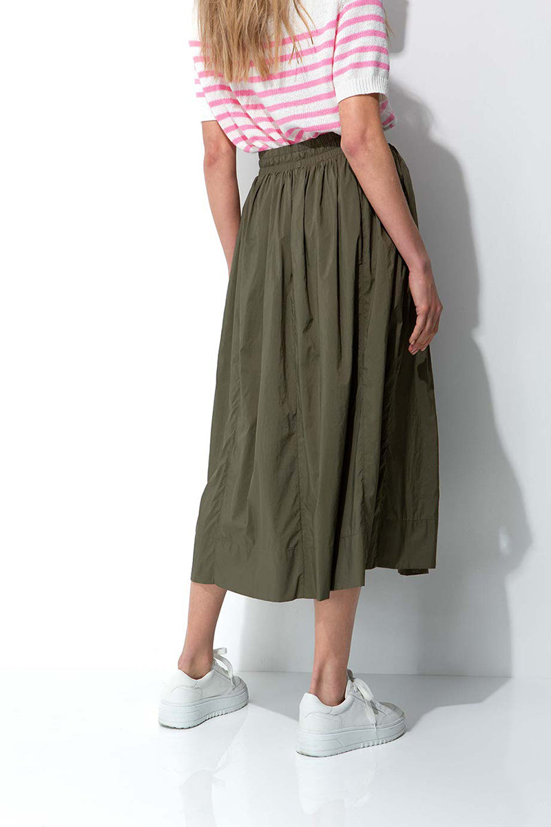 Skirt in nylon taffeta