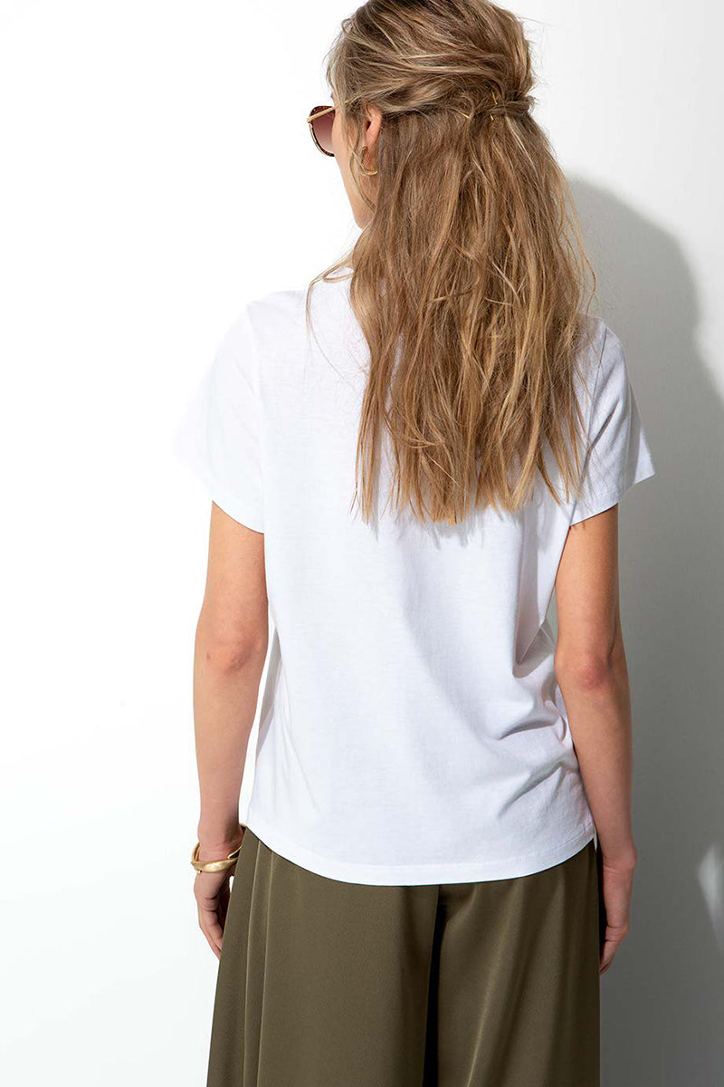 T-shirt with placement print