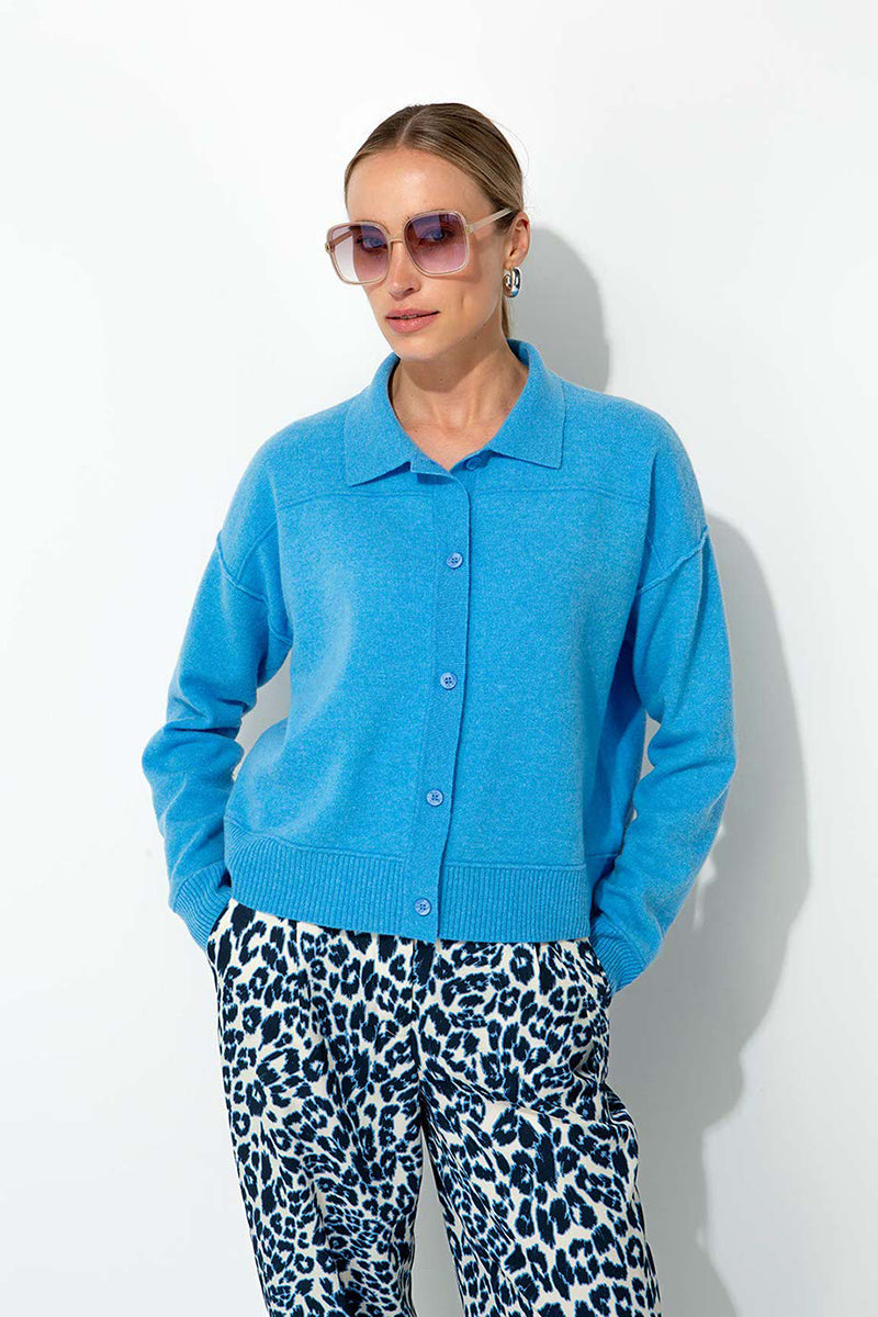 Merino wool cardigan