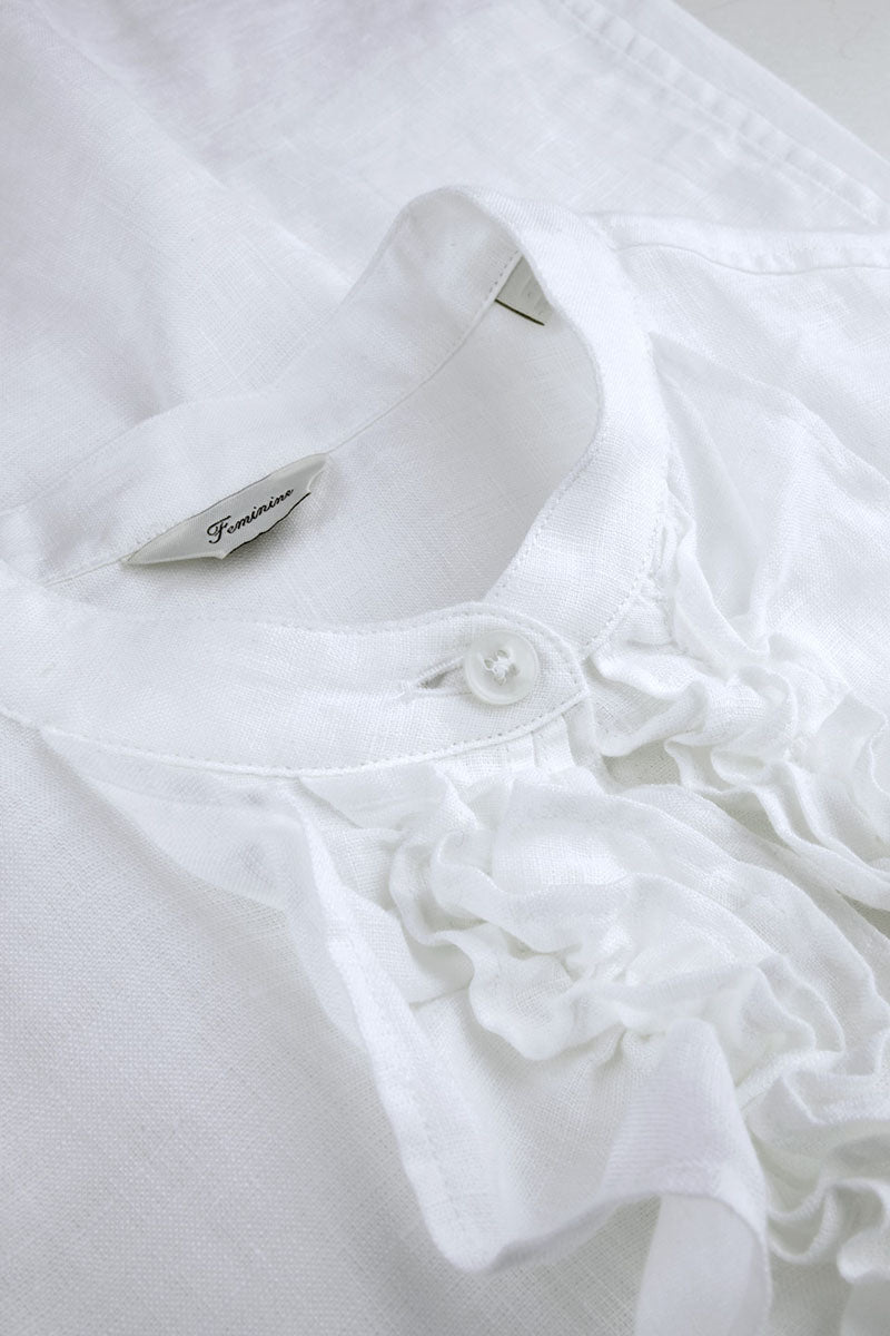 Hillary Blouse, Front frill